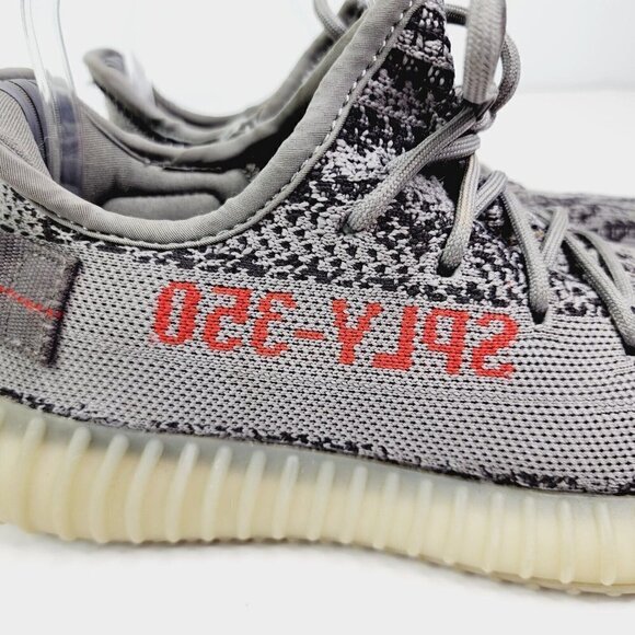 Yeezy Boost 350 V2 Beluga Grey Black Adidas Mens‎ Size 7 - Picture 3 of 13